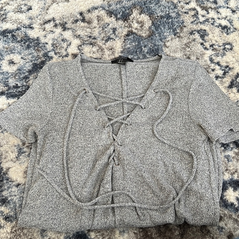 Grey Forever 21 dress